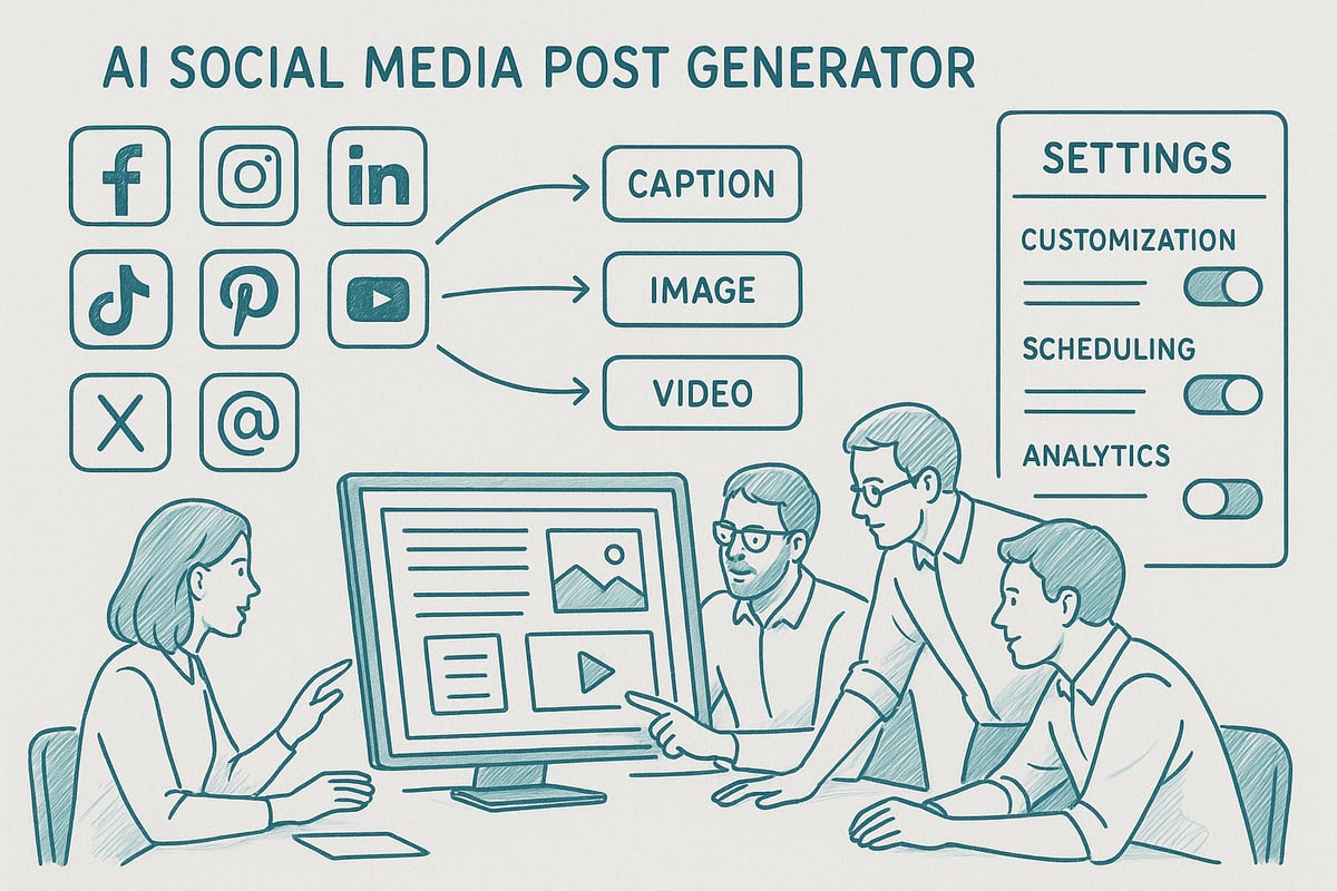 Key Features to Look for in an AI Social Media Post Generator