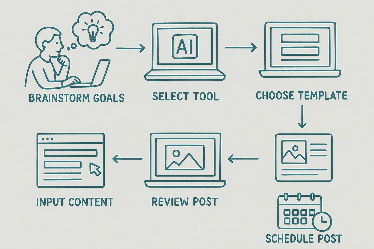 Step-by-Step Guide: How to Use an AI Social Media Post Generator in 2025