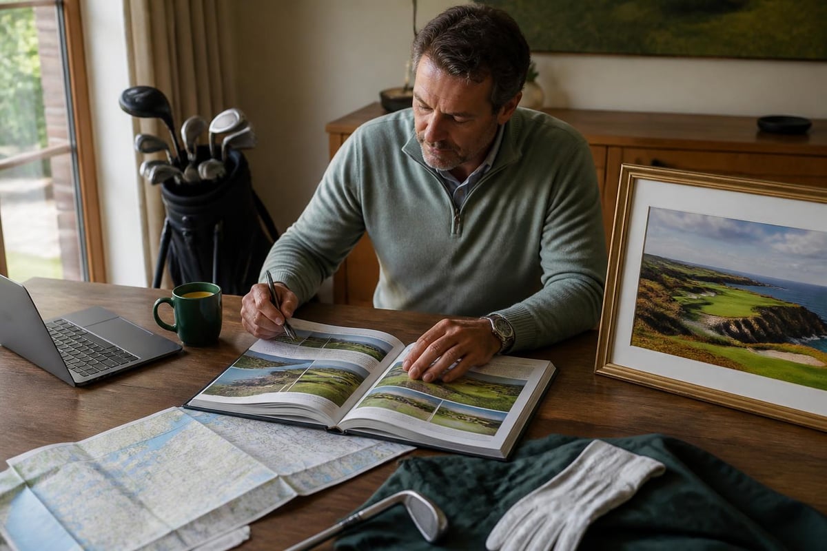 Golf destination planning