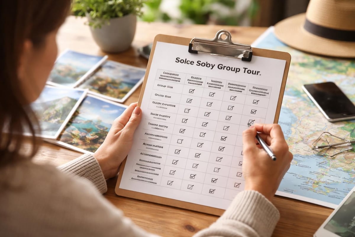 Tour selection criteria