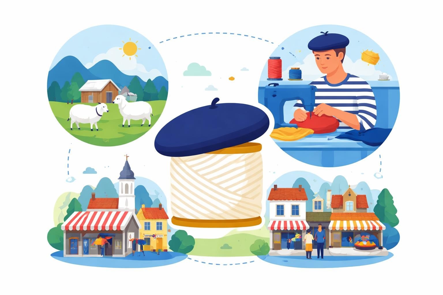 Bérets Made in France : Guide 2026 des Artisans Locaux