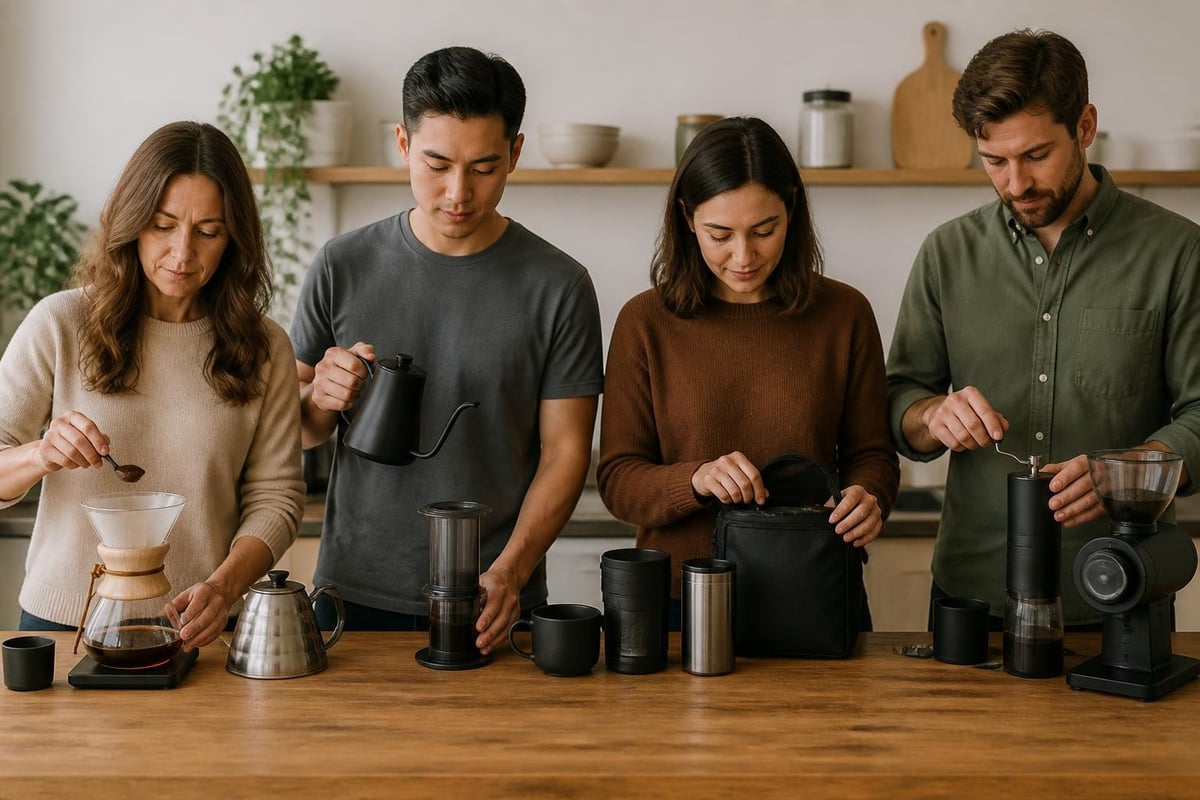 Coffee gift selection process