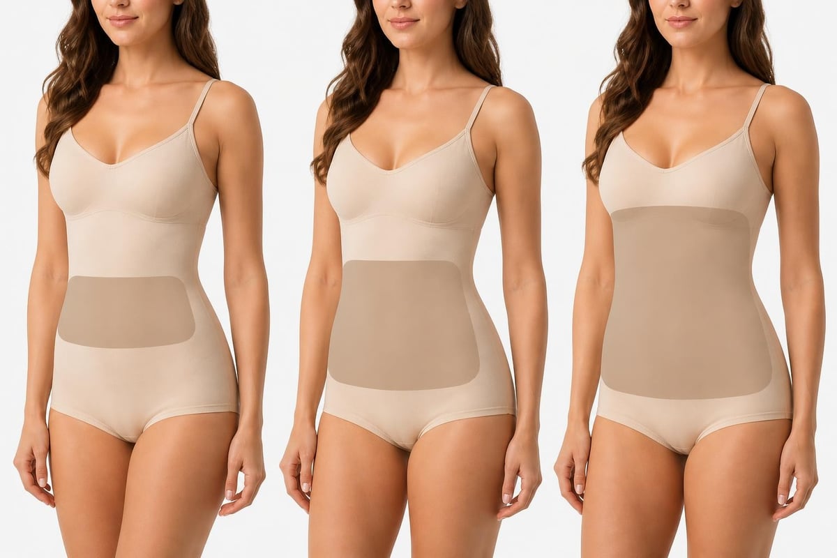 High-rise panty coverage comparison