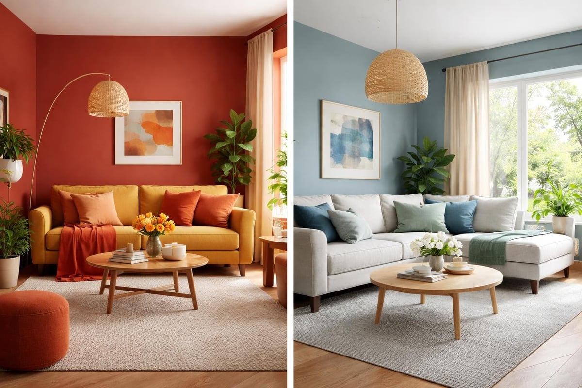 Color psychology in room design