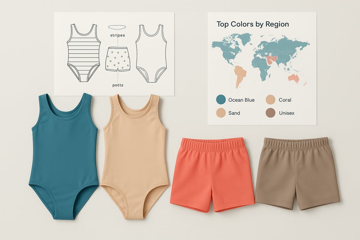 Farbtrends bei Kinder-Bademode 2026