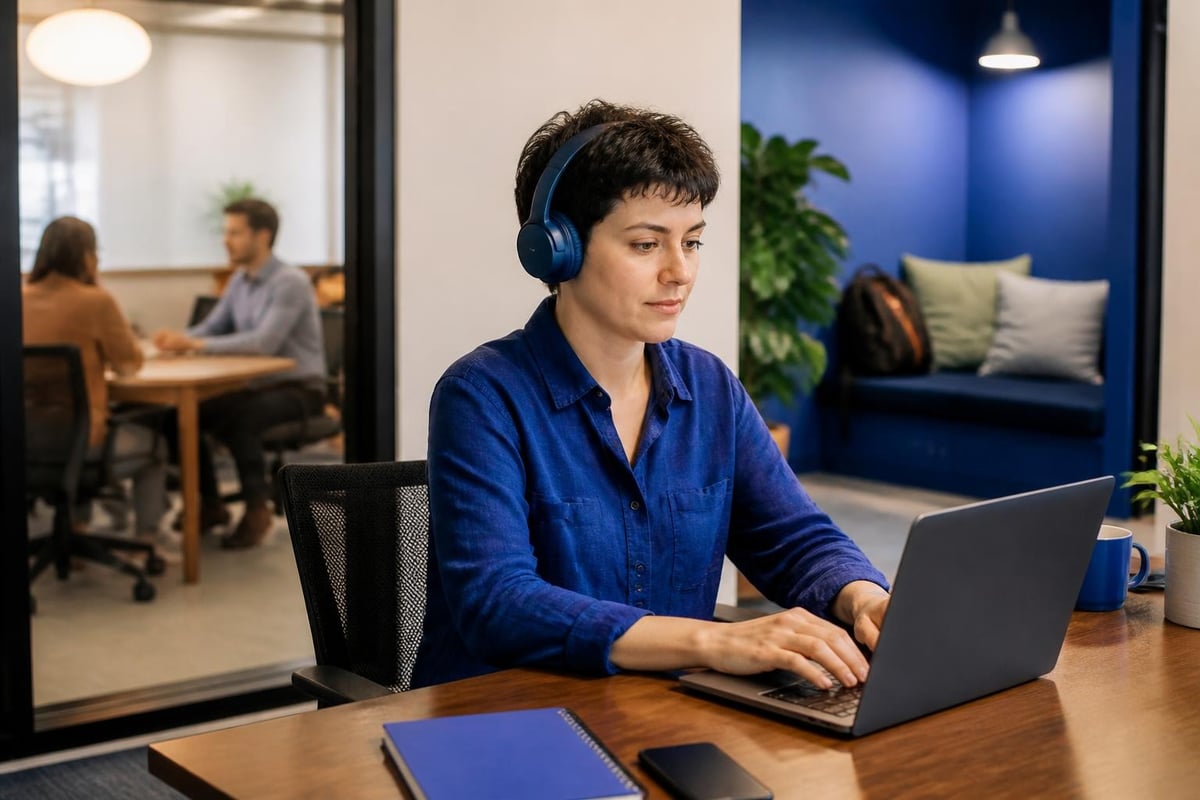 Workplace accommodations reducing masking