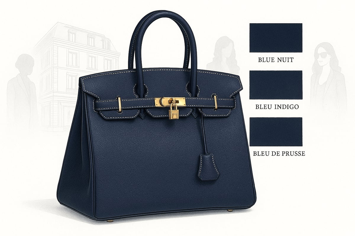 The Legacy of the Navy Blue Birkin Bag
