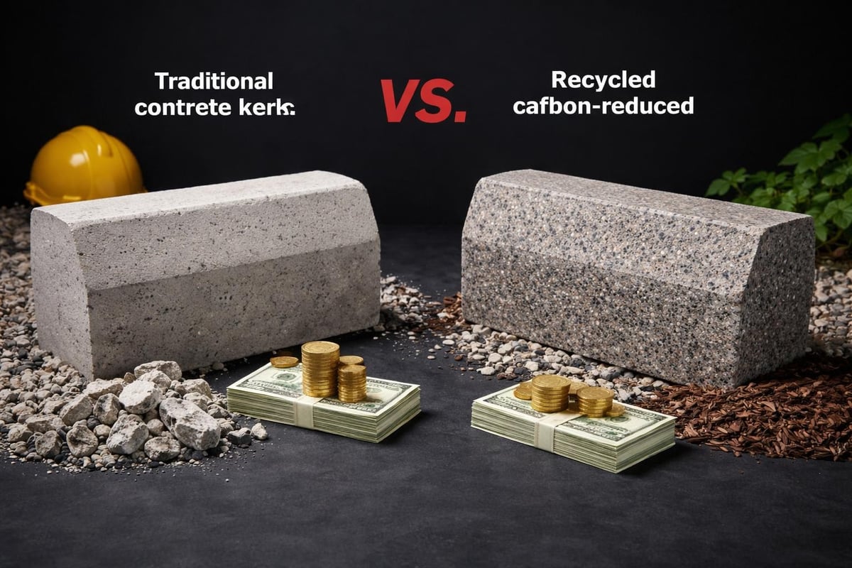 Sustainable kerbing options