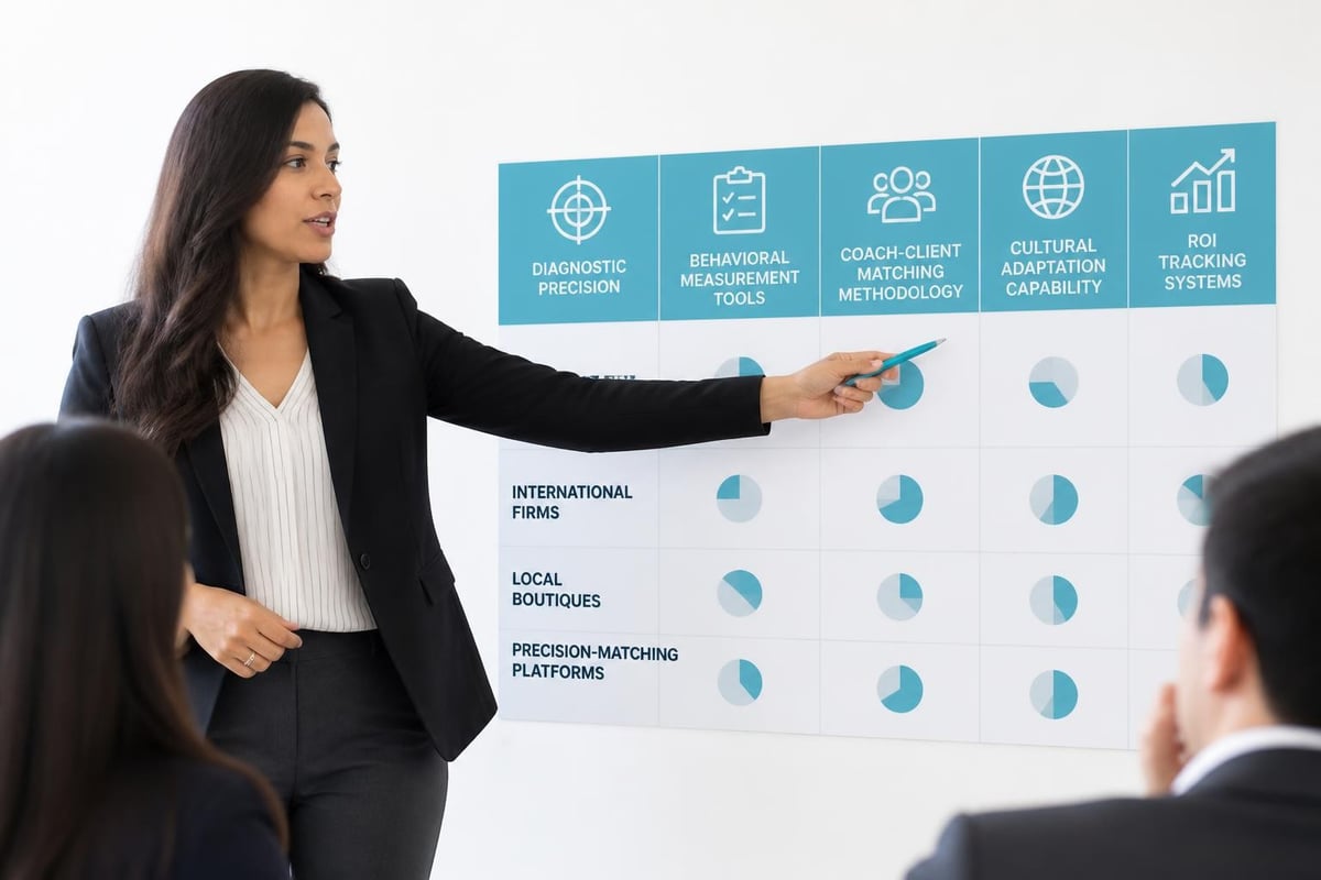 Vendor evaluation criteria comparison