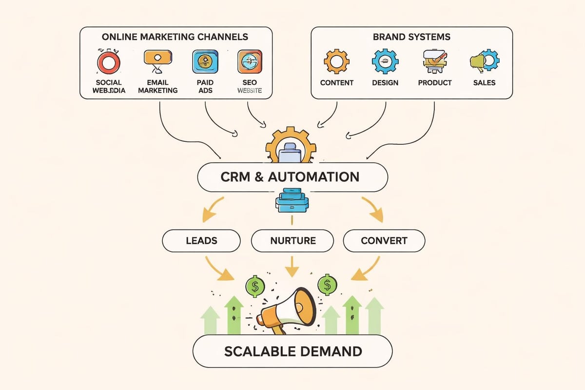 Marketing and branding system integration