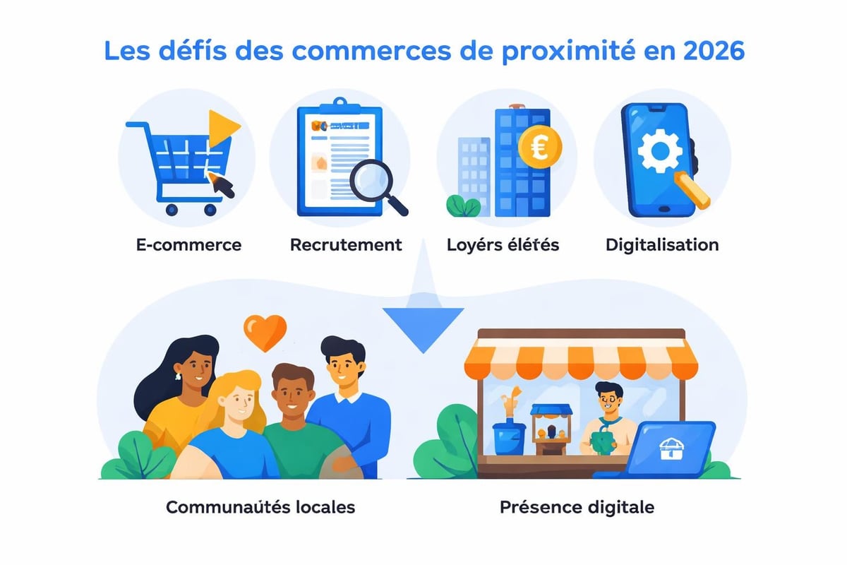 Défis et solutions pour commerces locaux