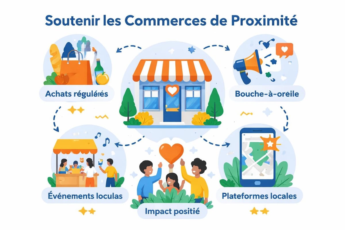 Soutenir les commerces locaux au quotidien
