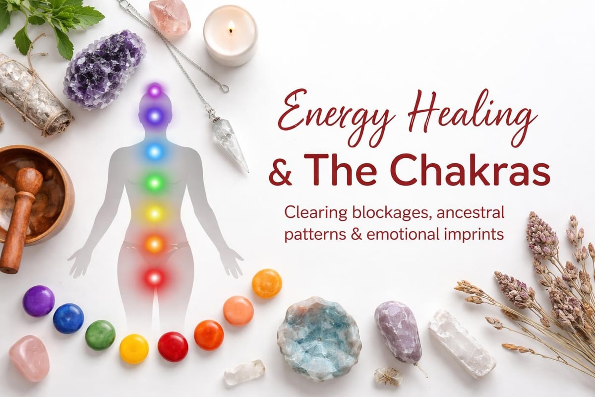 Energy healing modalities and chakra systems