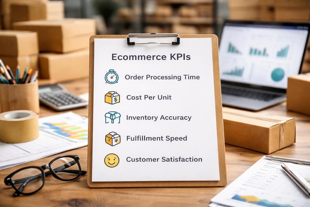 Ecommerce scaling metrics dashboard