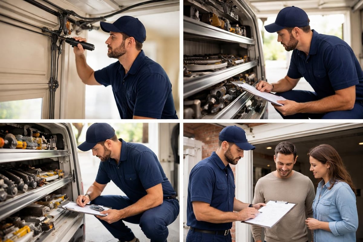 Getting garage door repair quotes