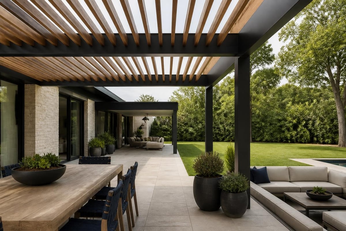 Pergola design integration