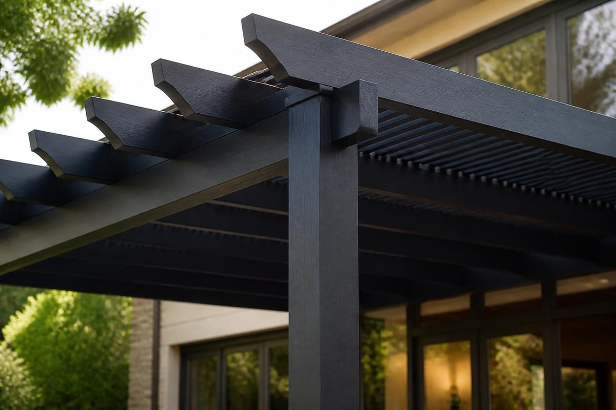 Pergola structural components