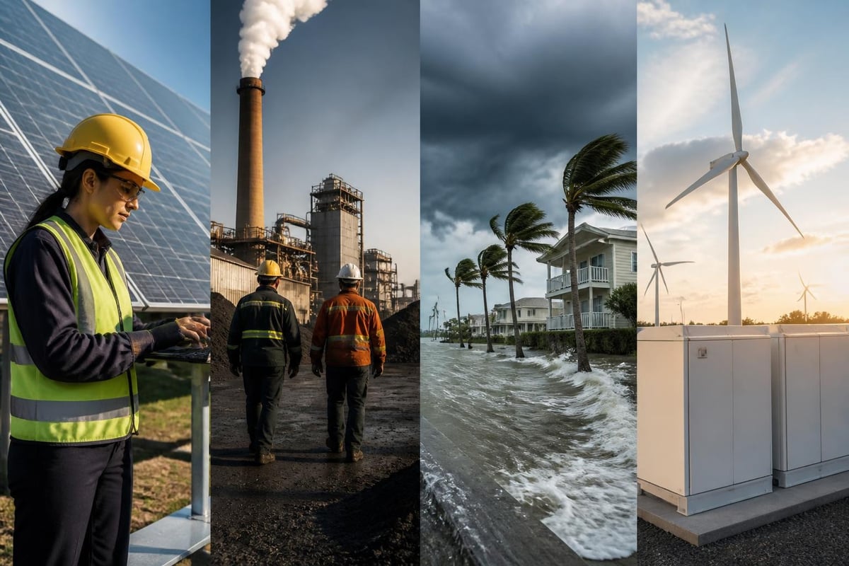 Climate policy economic tradeoffs