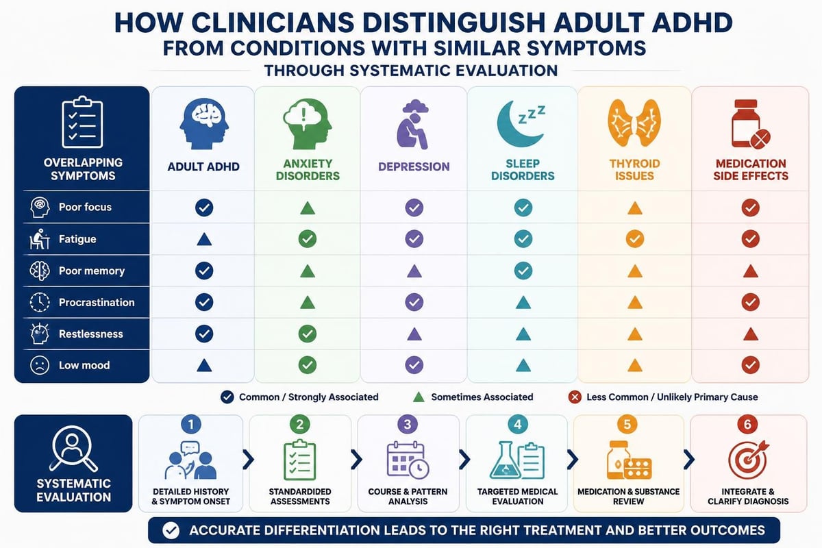 ADHD differential diagnosis