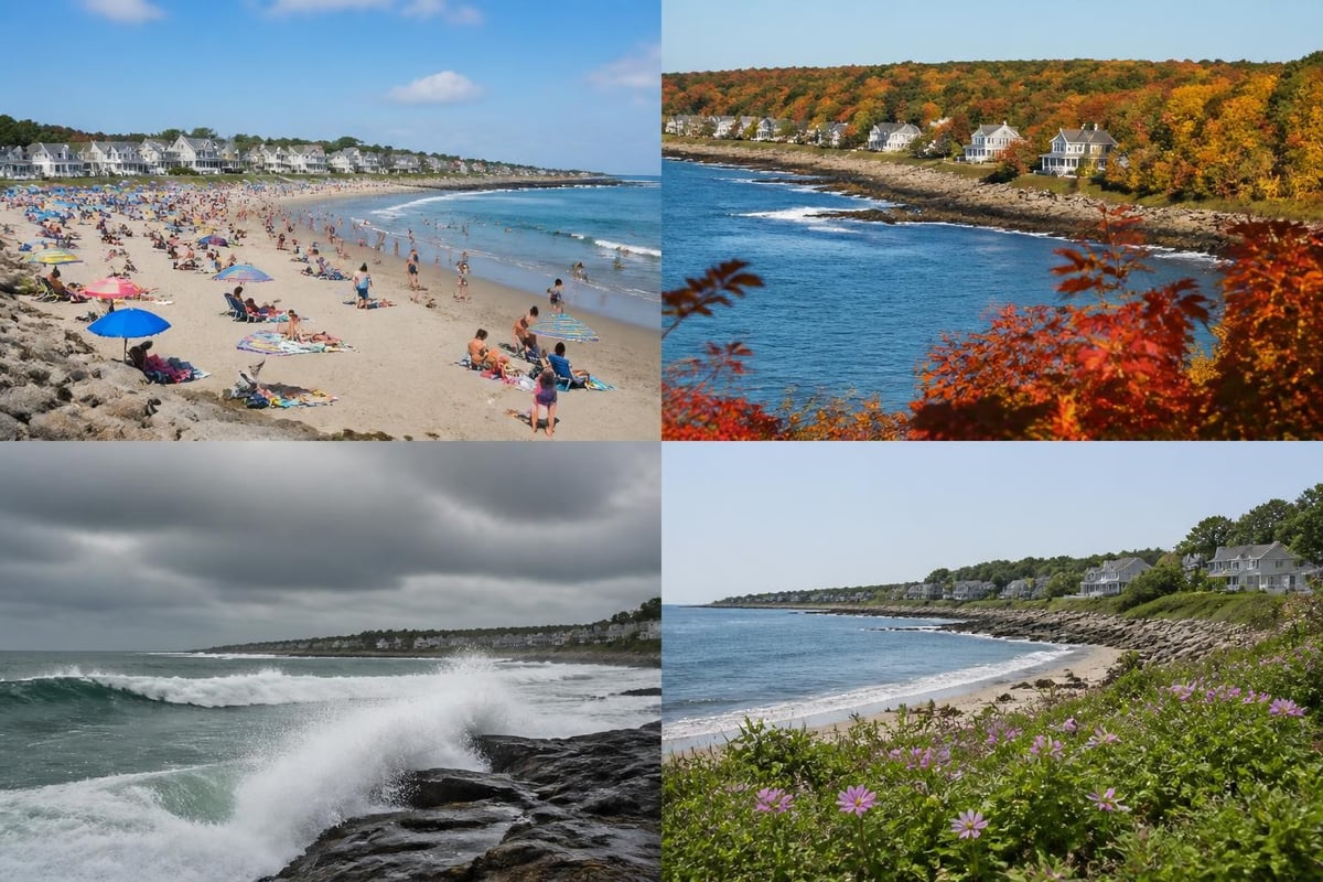 Maine's four seasons