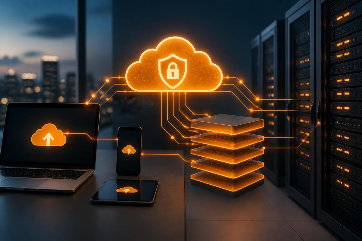 Cloud storage architecture diagram