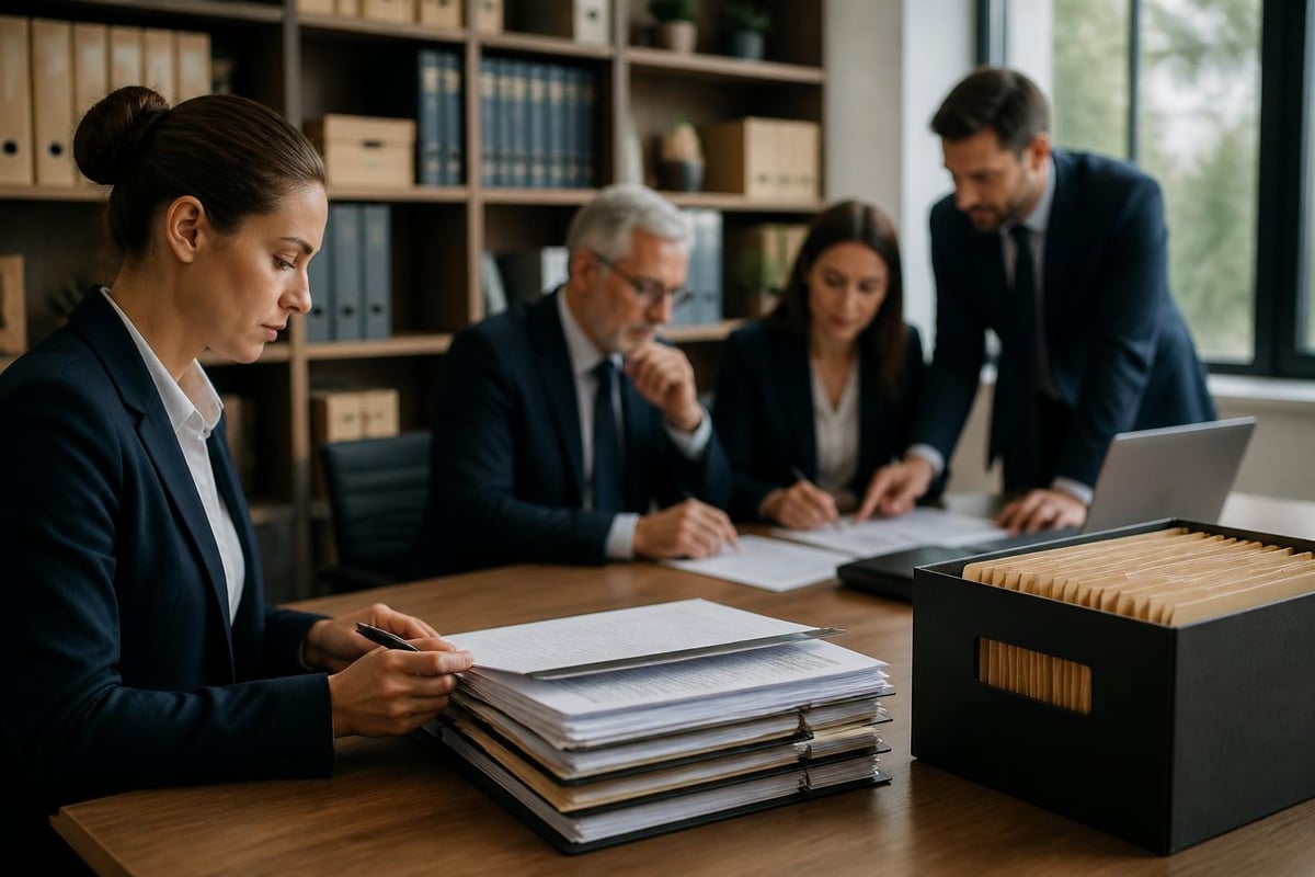 Document workflow in law firms