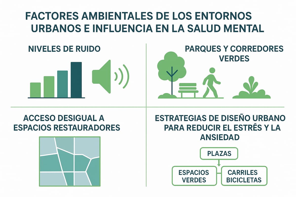 Bienestar y Salud Mental en el Diseño Urbano