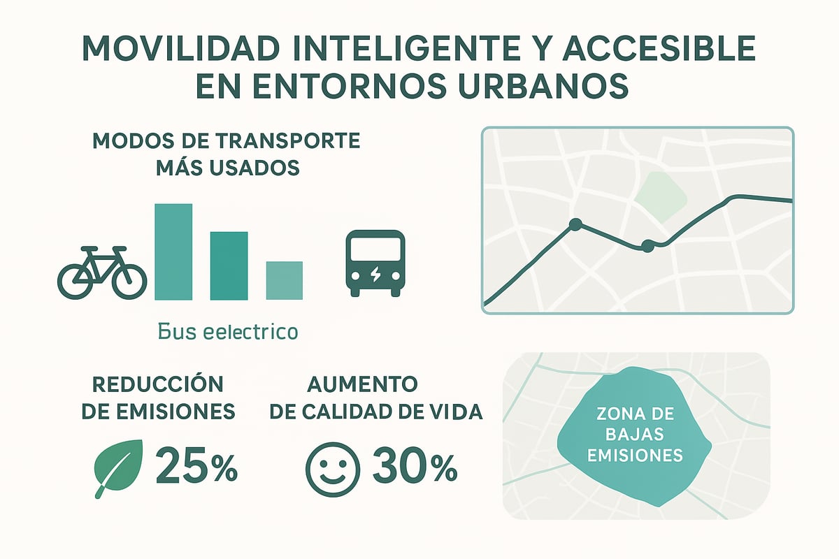 Movilidad Inteligente y Accesible: Clave para las Ciudades del Futuro
