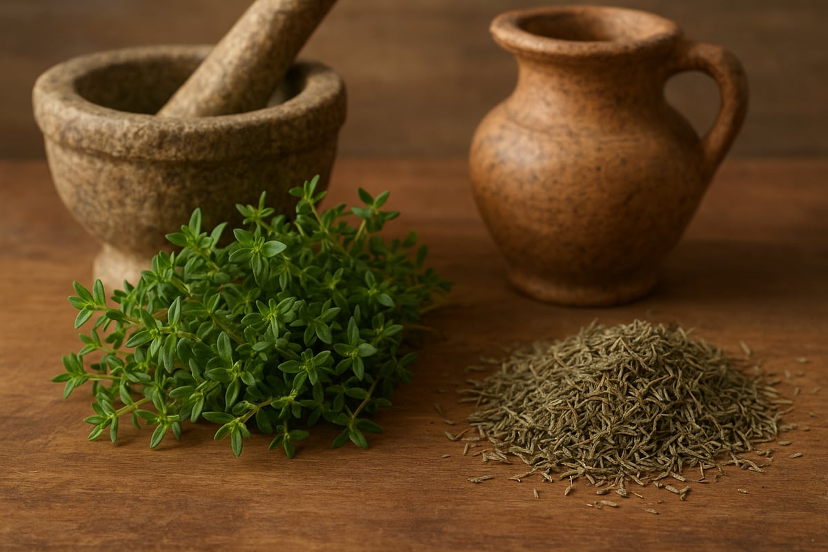 Origines et Histoire de la Feuille de Thym