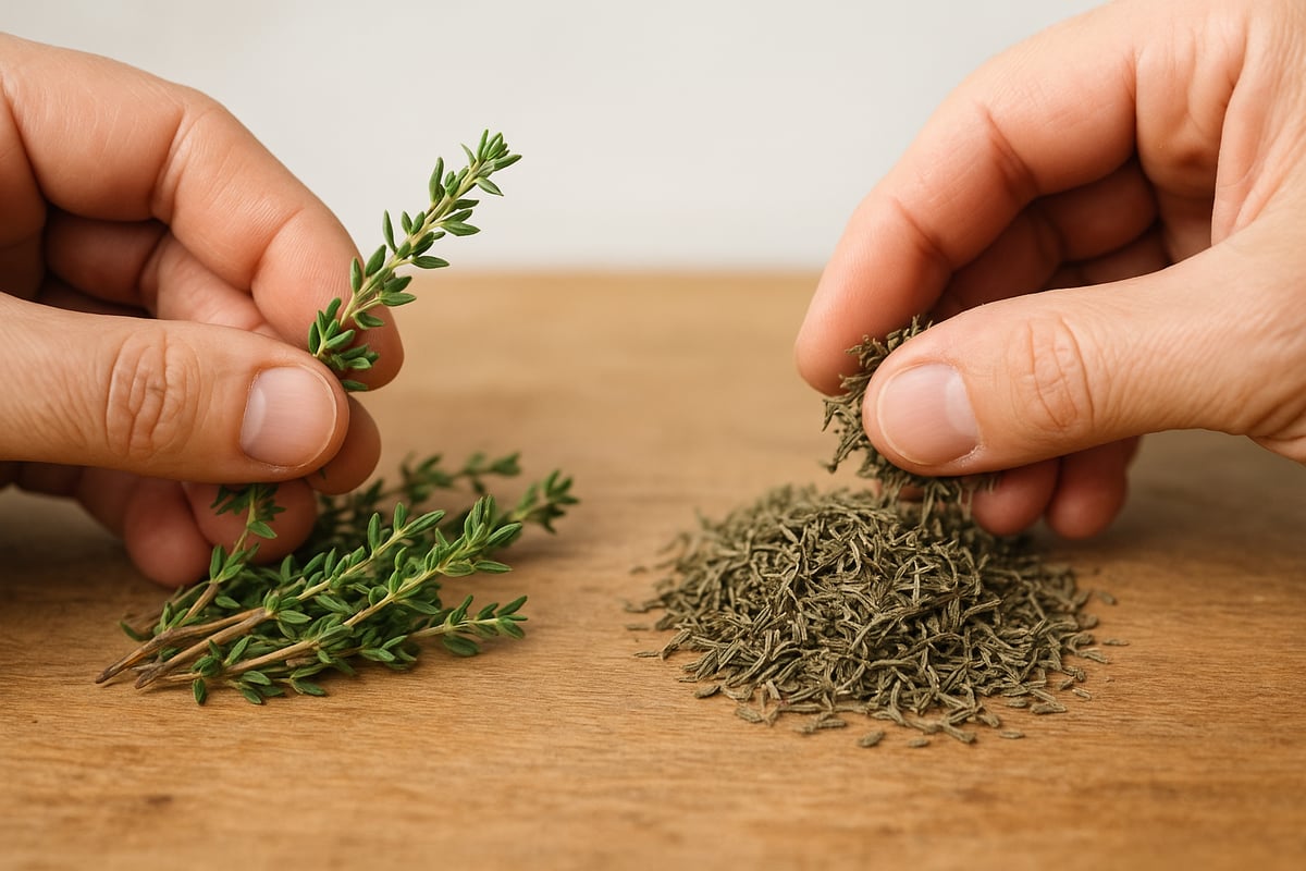 Sélection, Conservation et Qualité de la Feuille de Thym