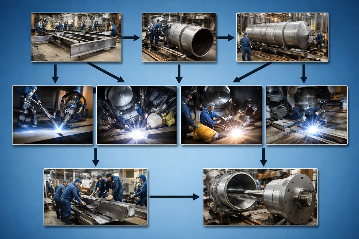 Welding process integration