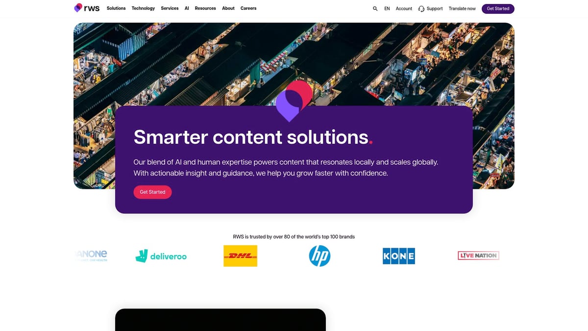 9 Essential Top Translation Agencies to Watch in 2025 - RWS Group