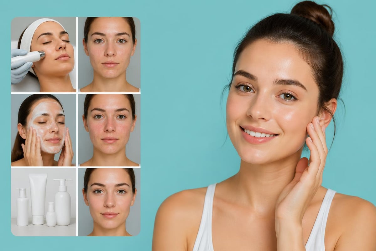 Acne treatment protocol timeline