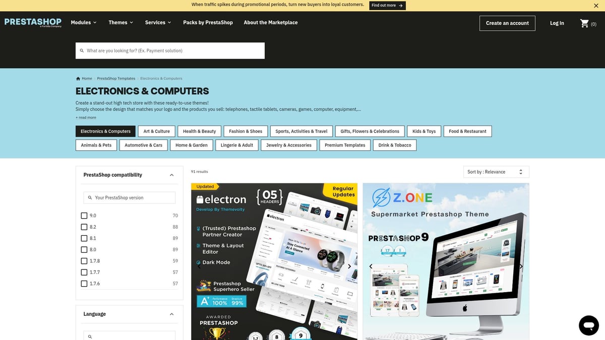 10 Inspirerende Webshop Templates Voor Succes In 2026 - Prestashop Alysum – Voor internationale en schaalbare shops