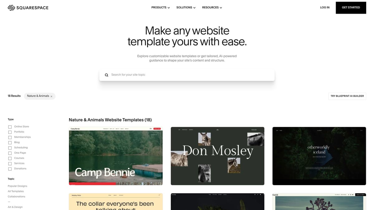 10 Inspirerende Webshop Templates Voor Succes In 2026 - Squarespace Brine – Stijlvol en veelzijdig