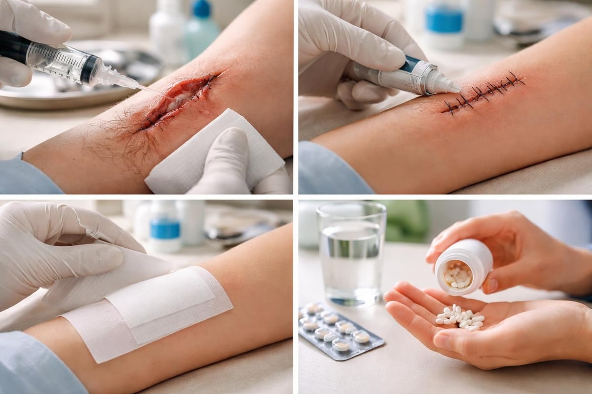 Wound care supply organization