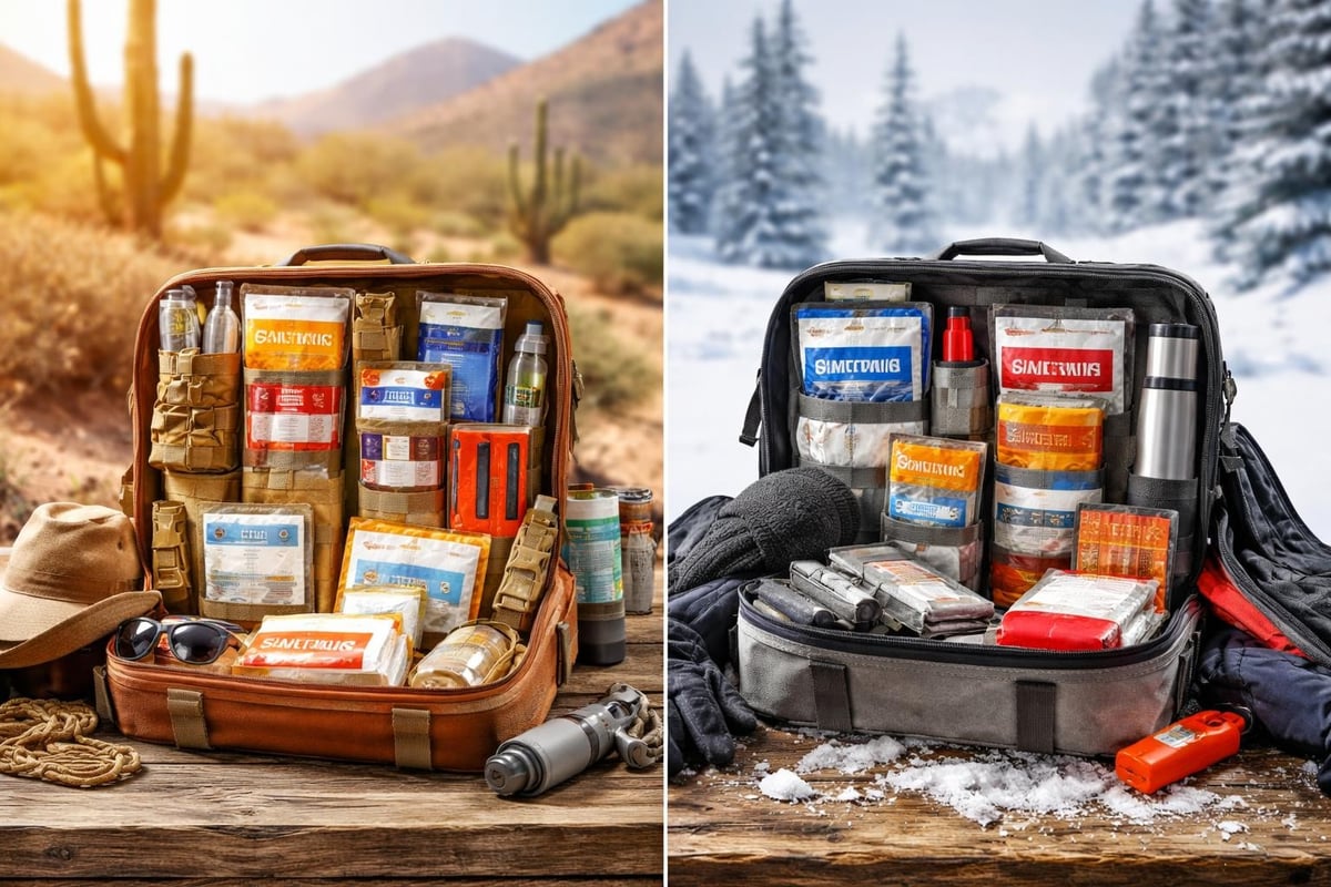 Geographic medical preparation