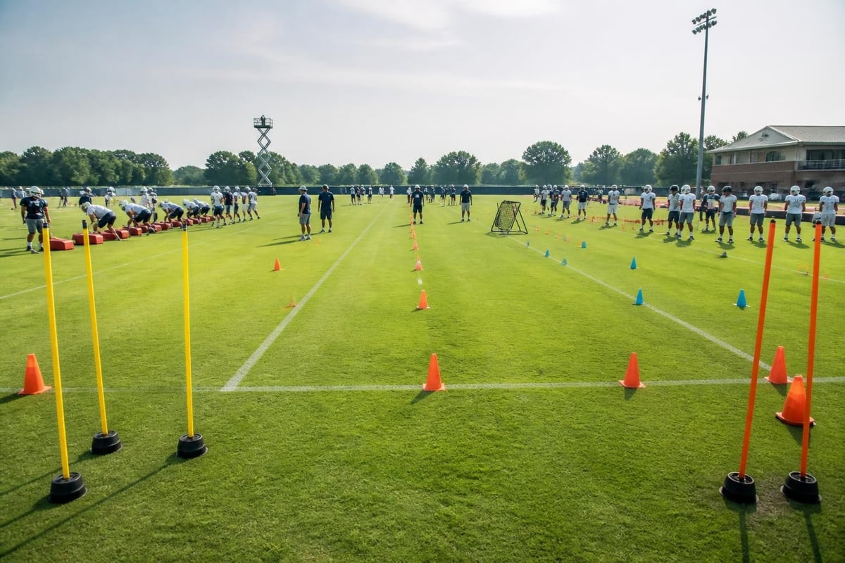 Practice field organization system