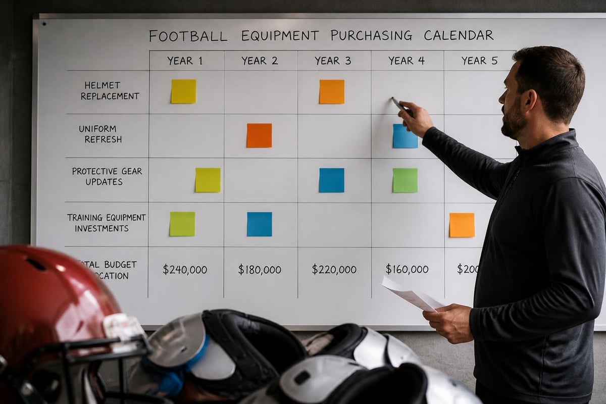 Equipment procurement timeline