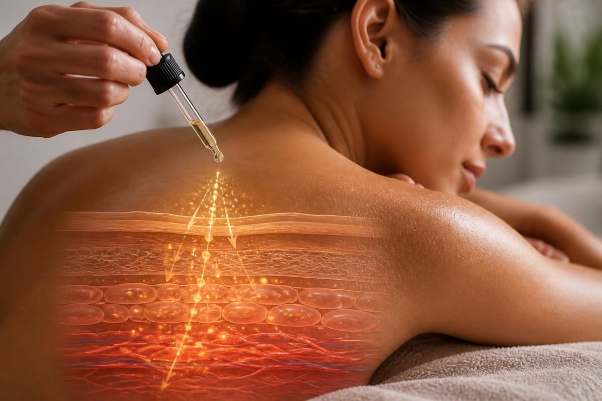 Topical magnesium absorption process