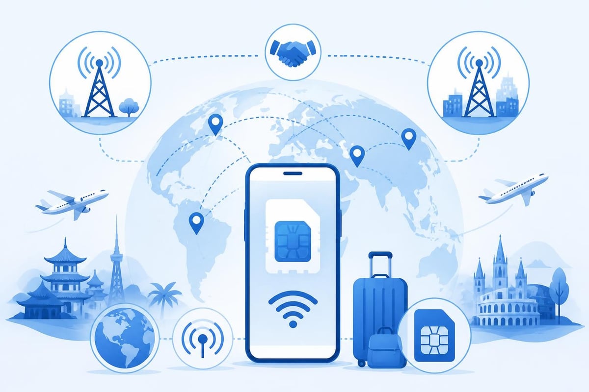 How mobile data crosses borders