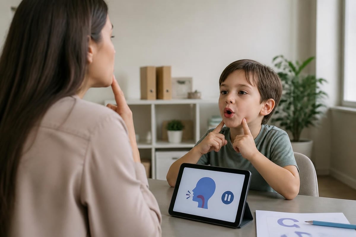 Modern speech therapy methods