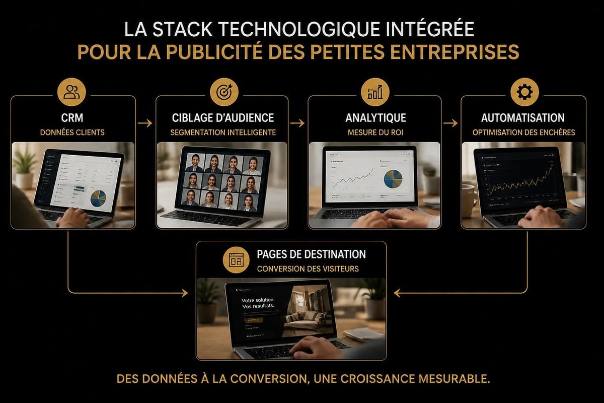 Small business advertising technology stack