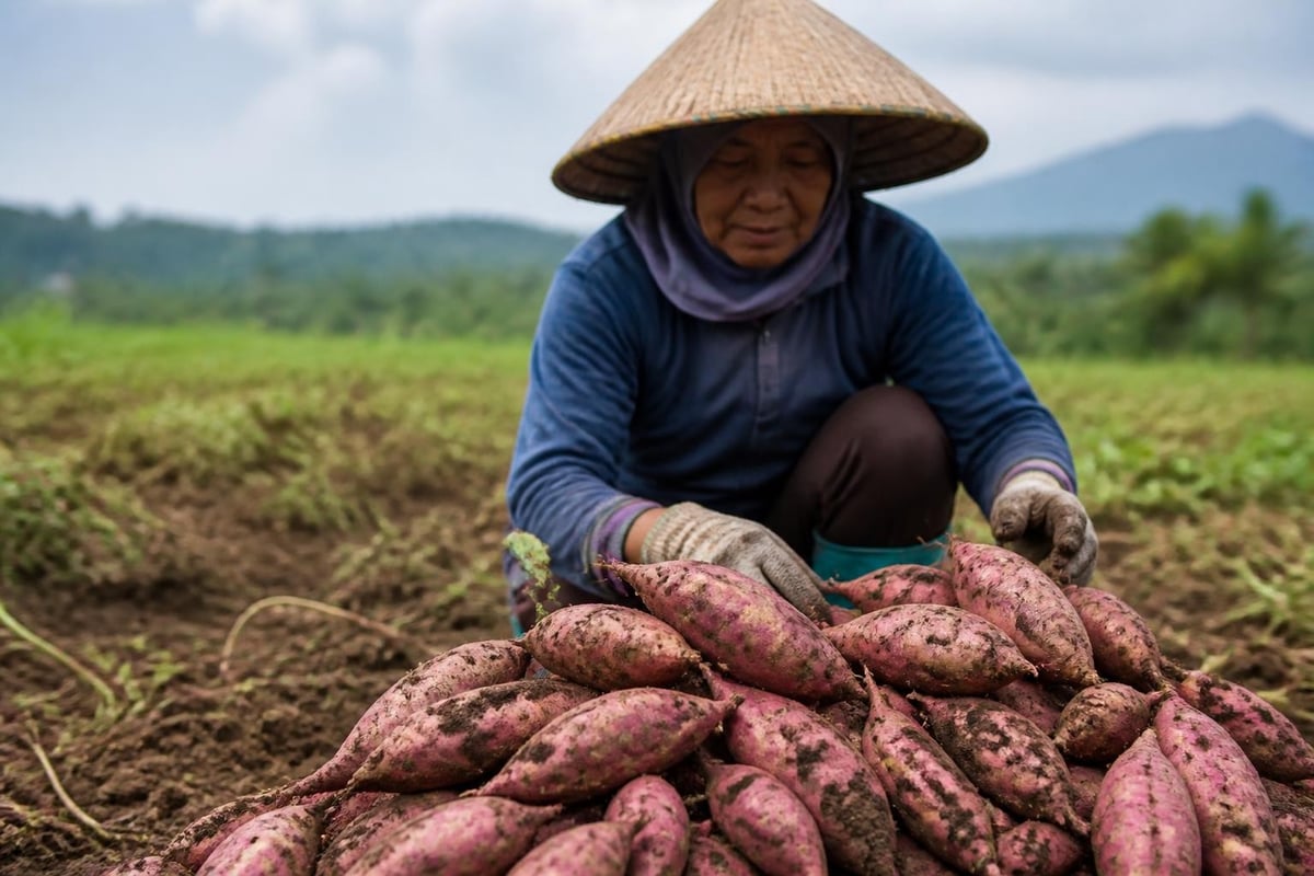 Indonesian harvest calendar