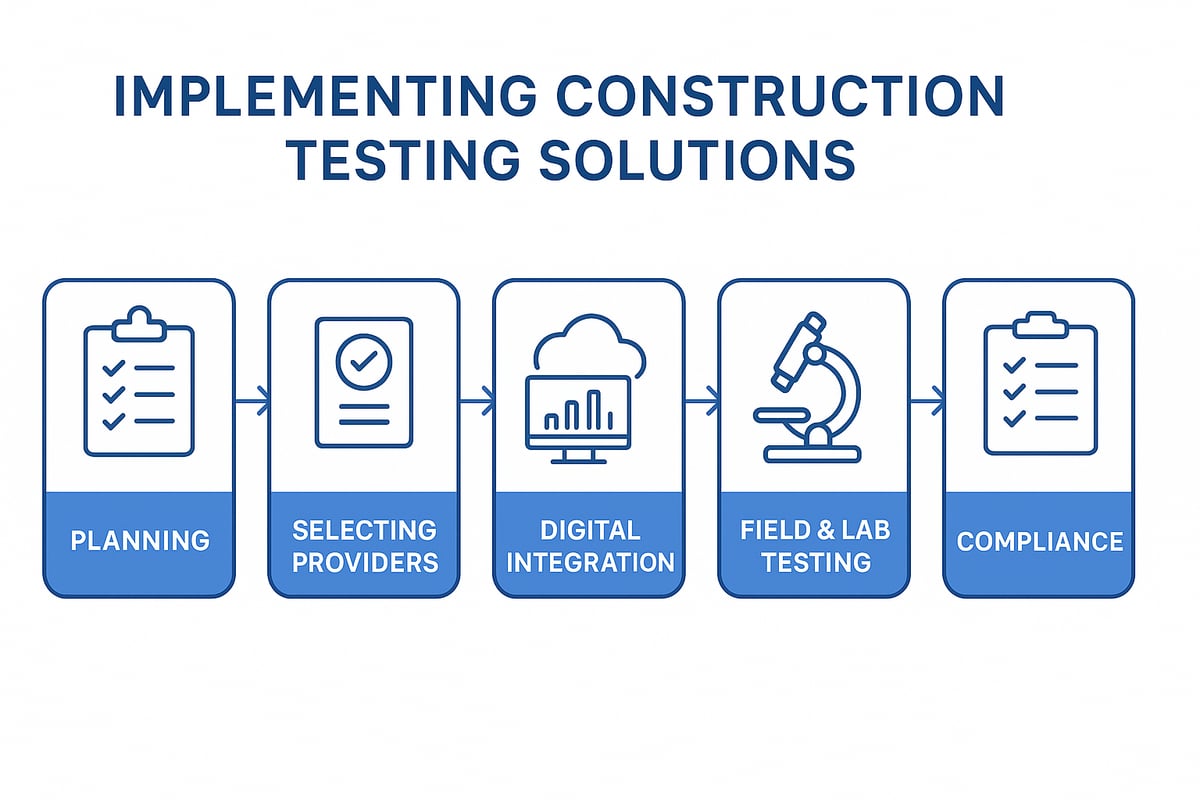 Step-by-Step Guide: Implementing Construction Testing Solutions in 2026