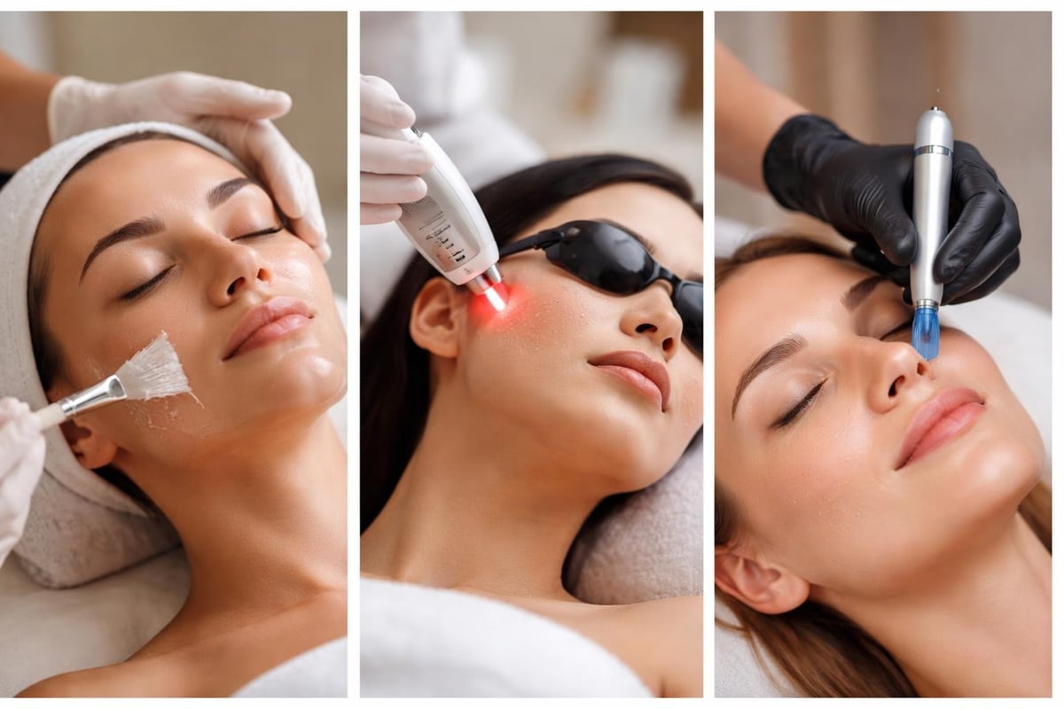 Professional skin treatment approaches