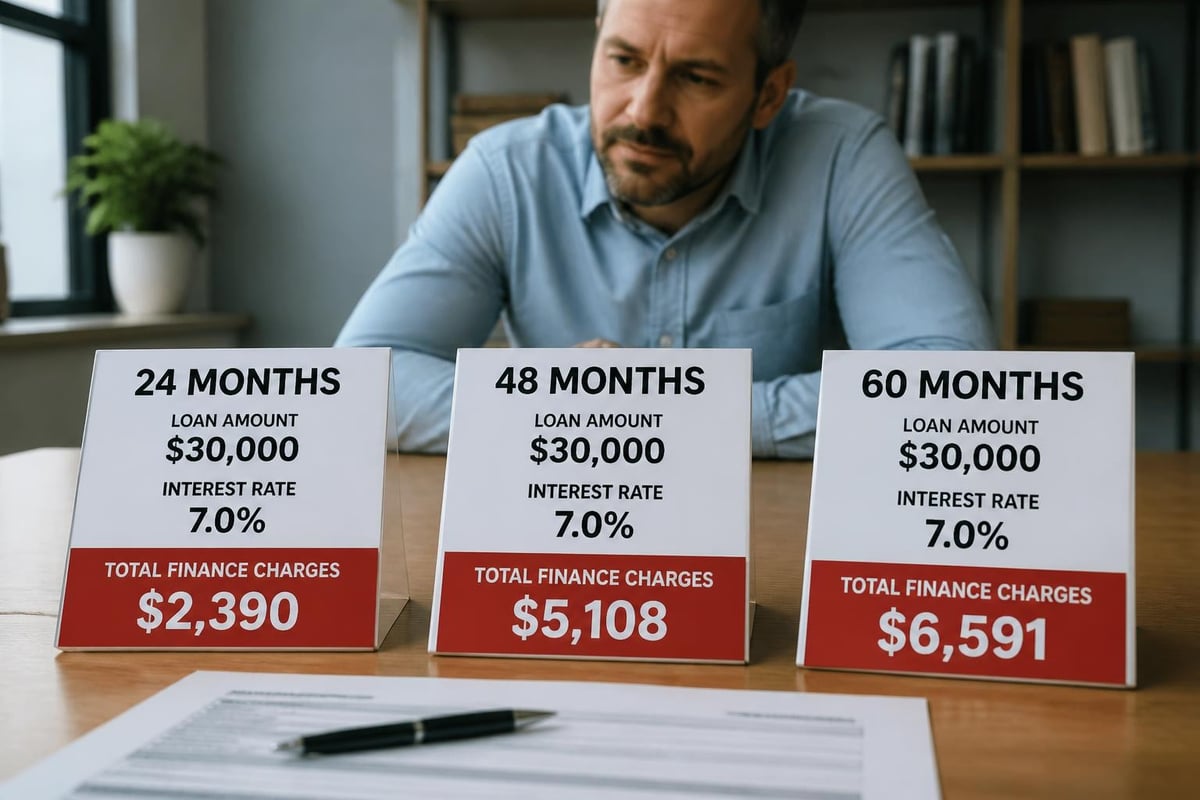 Term length impact on finance charges