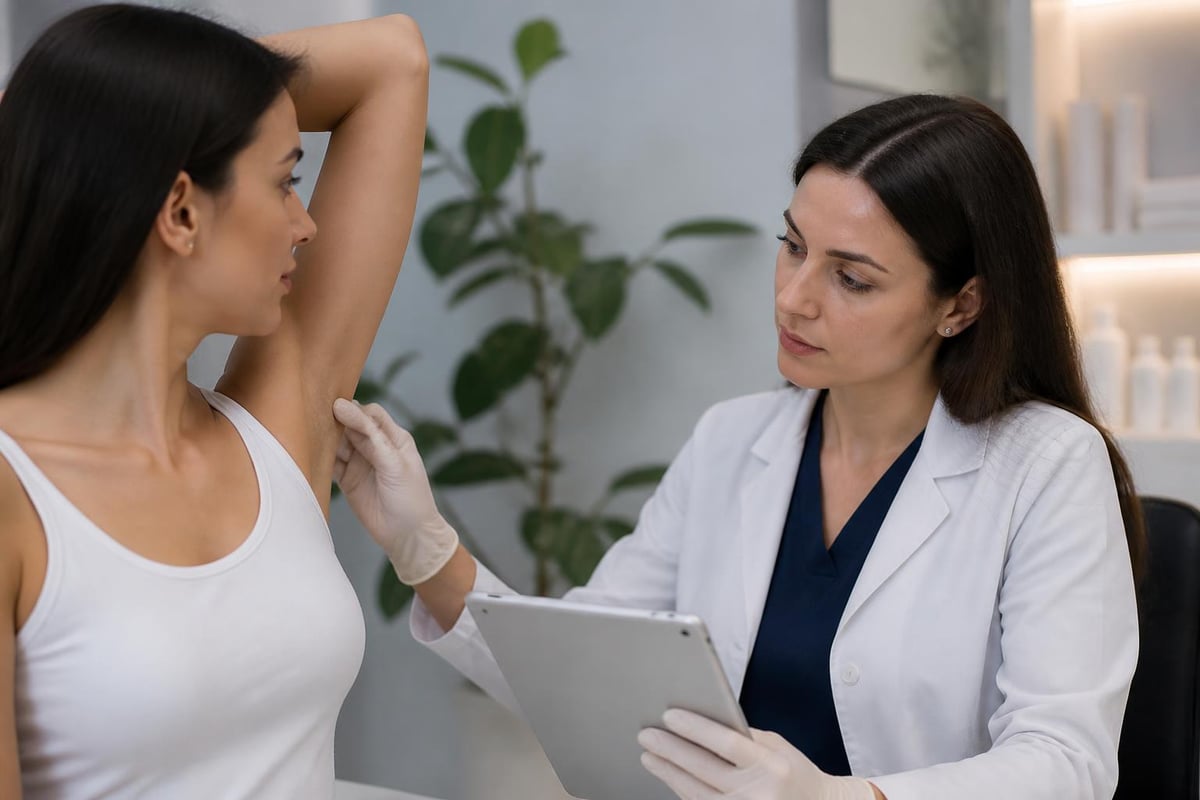 Laser hair removal consultation process