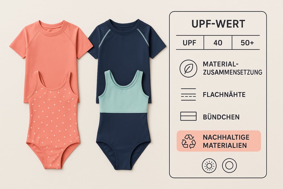 Die wichtigsten Kriterien beim Kauf von Kinder Bademode mit UV-Schutz