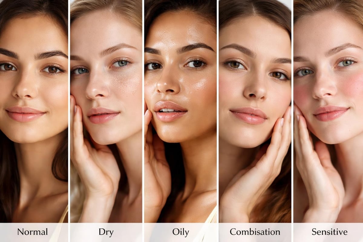 Skin type identification